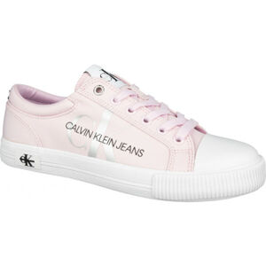 Calvin Klein VULCANIZED SNEAKER LACEUP PES Dámské tenisky, růžová, velikost 41