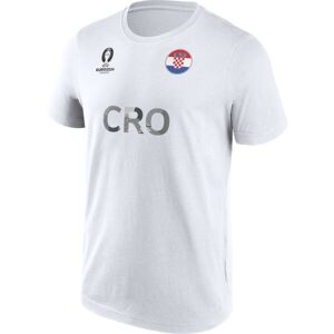 FANATICS UEFA EURO 2024 CROATIA NATION FLAG Pánské triko, bílá, velikost