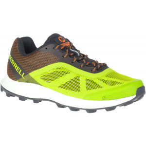 Merrell MTL SKYFIRE Pánská trailová obuv, Reflexní neon,Tmavě šedá,Oranžová,Bílá, velikost 10.5