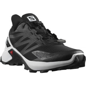 Salomon SUPERCROSS BLAST Pánská běžecká obuv, Khaki,Bílá,Černá, velikost 12